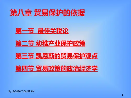国际经济学第八章