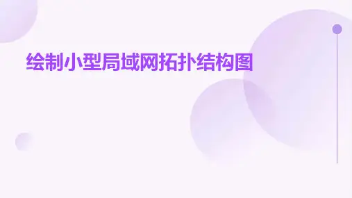 绘制小型局域网拓扑结构图