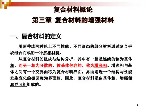 复合材料的增强材料