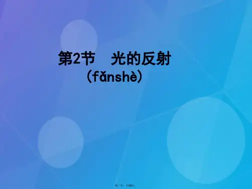 八年级物理上册第四章光现象第2节光的反射课件4(新版)新人教版