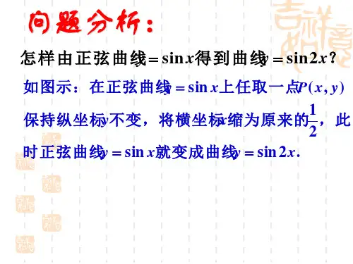 高二数学选修4-4-4.3.2平面直角坐标系中的伸缩变换.ppt
