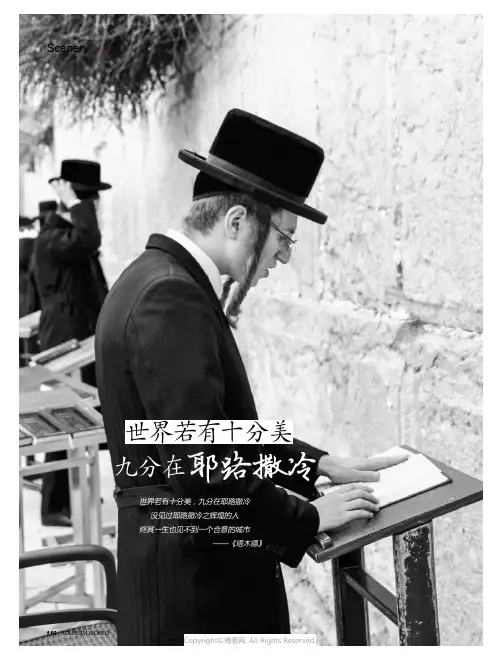 世界若有十分美,九分在耶路撒冷