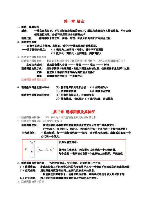 遥感数字图像处理资料