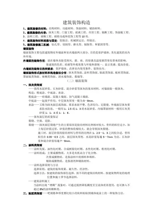 建筑装饰构造76347
