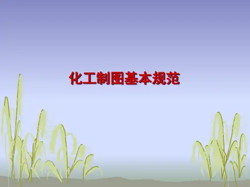 化工制图基本规范