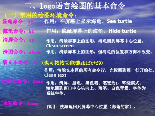 LOGO语言辅导