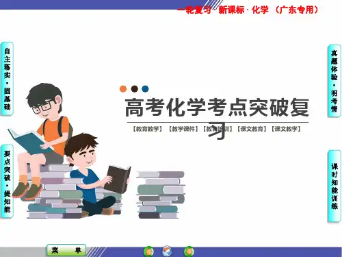 高考化学第一轮章节复习：第十章第二节(广东)