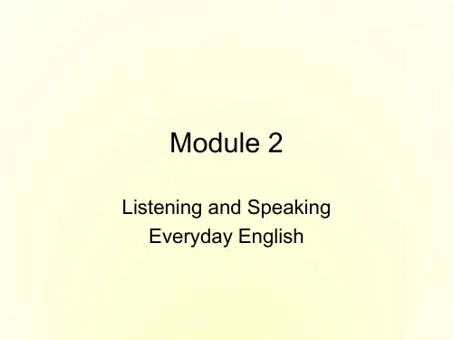 高中英语 Module2 A job worth doing课件 外研版必修5