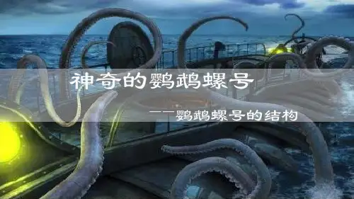 神奇的鹦鹉螺号鹦鹉螺号的结构ppt课件