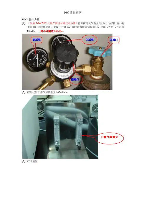 DSC操作指南