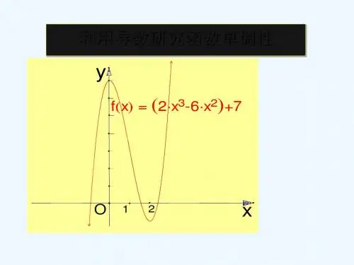 2018年高中数学 第三章 导数应用 3.1.1 导数与函数的单调性课件6 北师大版选修2-2