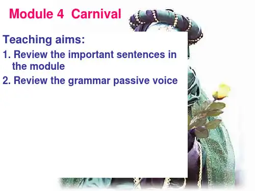 英语必修V外研版Module4Carnival课件(10张)3