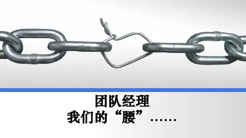 团队长角色定位及职责