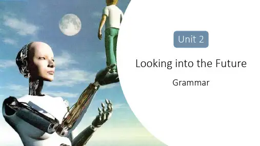 高二英语人教版(2019)选择性必修第一册 课件 unit2 Grammar