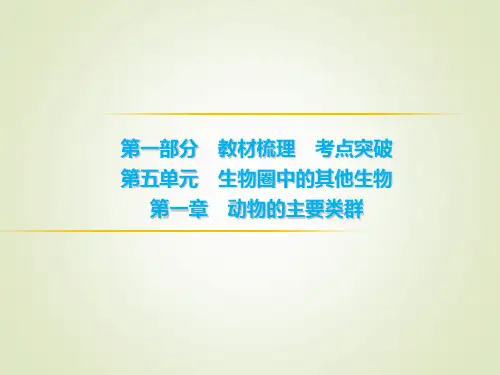 初中生物学业考试 哺乳动物