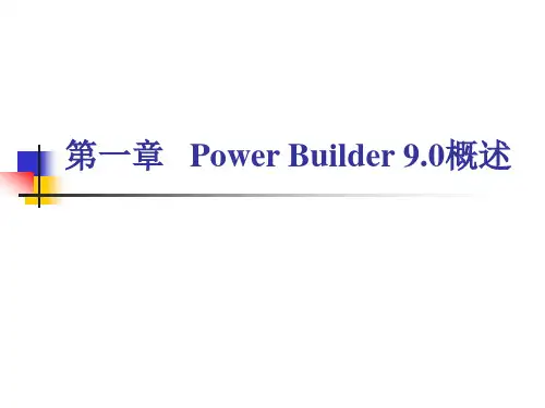 第1章PB概述