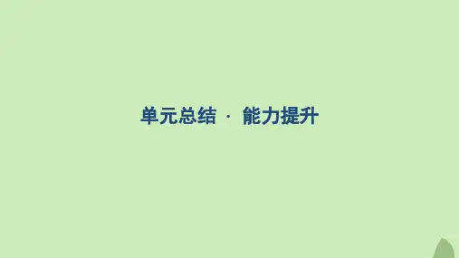 2020版高考历史总复习第十单元西方民主政治制度和马克思主义的产生、发展单元总结能力提升课件岳麓版
