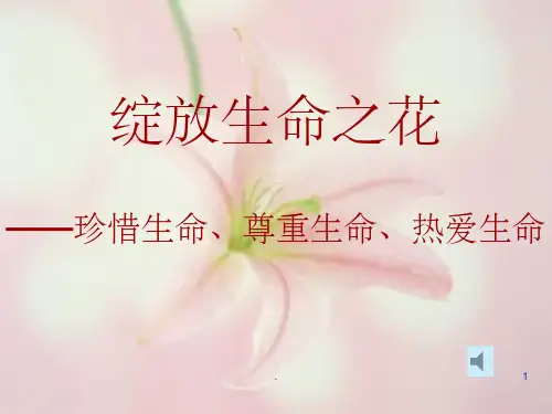 《生命教育》PPT课件