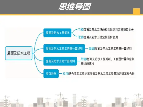 屋面及防水工程(建筑装饰工程预算)