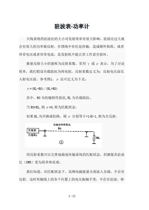 驻波表-功率计