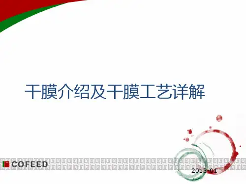 干膜介绍及干膜工艺详解(PPT40张)