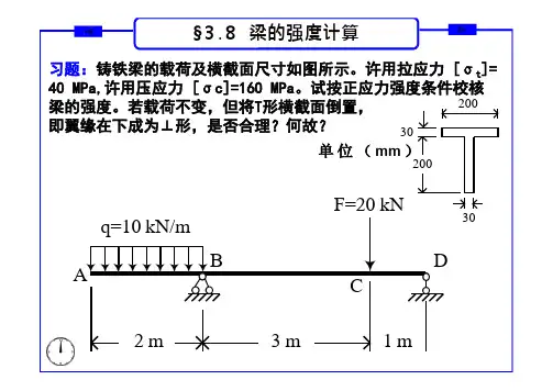 材料力学课件：梁弯曲变形的叠加法