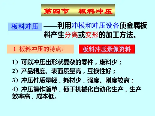 板料冲压