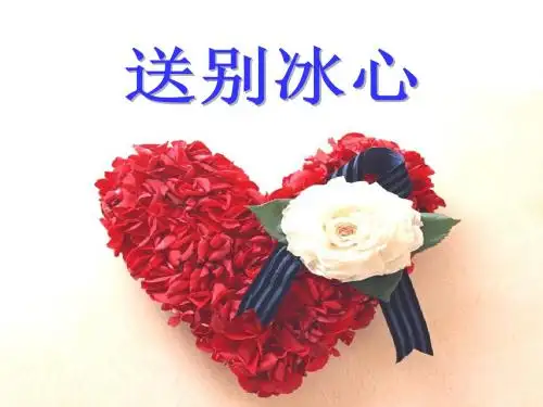 四年级下册语文课件-31.送别冰心｜冀教版共15张PPT