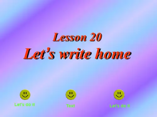 英语：Unit-3-《In-Beijing》Lesson20课件(2)(冀教版七年级下)