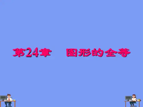 图形的全等完美版PPT
