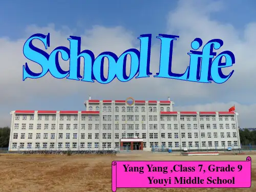 School-Life人教版中考二轮复习英语话题(阅读+写作)课件(共40张PPT)