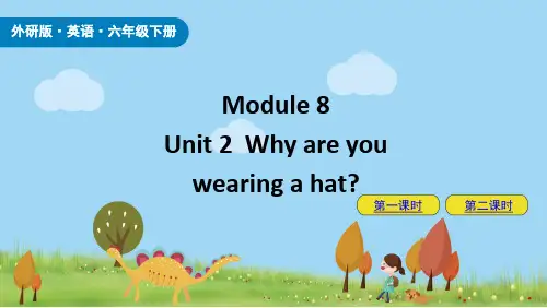 外研社(三起)小学英语六年级下册Module 8 Unit2 课件