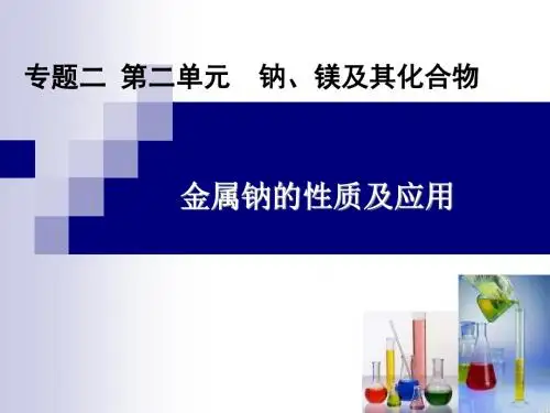 高一化学课件：金属钠的性质及应用 (共23张PPT)