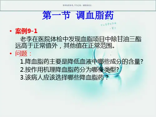 药物化学心血管系统药物