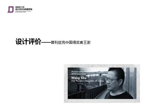 王澍部分作品评价ppt 3