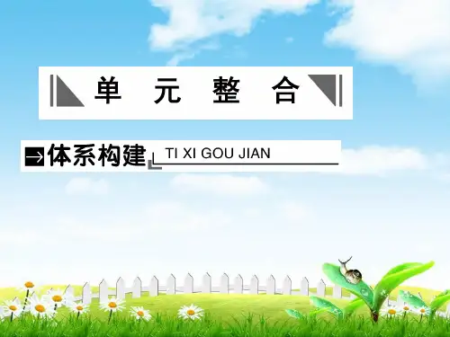 2019届高考历史总复习课件：第十三单元西方人文精神的起源及其发展单元整合