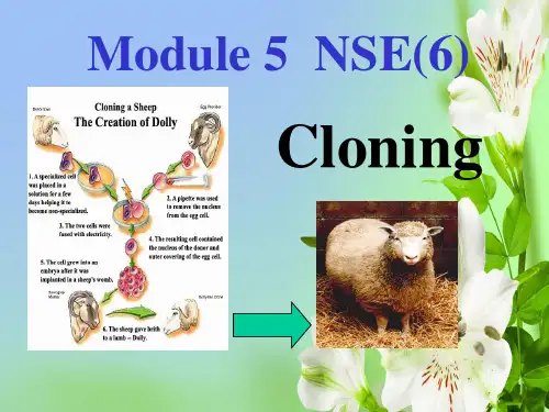 外研版高中英语选修六Module 5CloningListening,Spenking and Writin16张PPT课件ppt