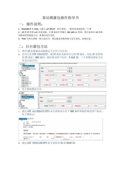 基站侧灌包指导书