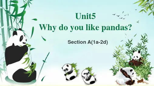 人教版七年级下册英语Unit5SectionA(1a-2d)课件
