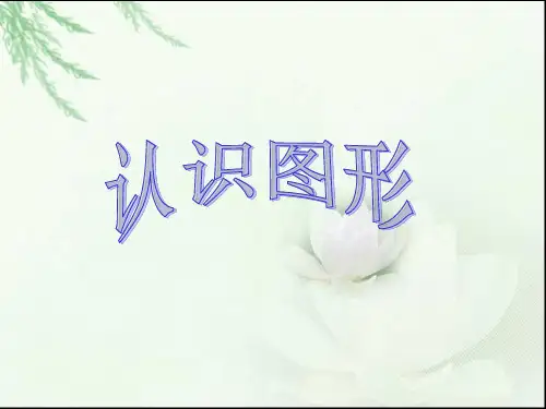 人教版小学一年级上册数学认识图形课件-