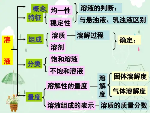溶液PPT课件9 人教版