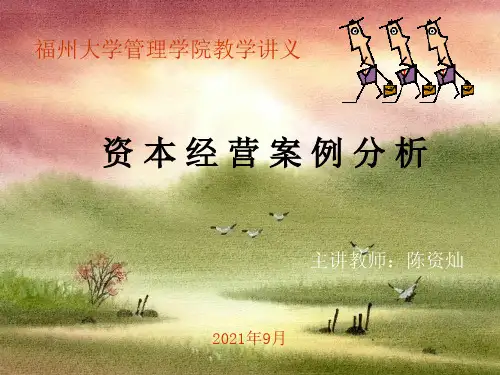 资本运营与公司治理(十)-华为案例ppt课件