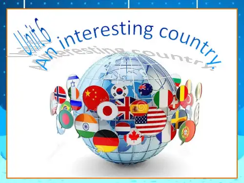 六年级英语下册课件-Unit 6 An interesting country（Story time）（92）-译林版