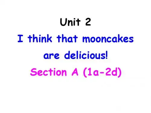 优选教育年秋人教版英语(浙江)九年级上册课件：Unit 2  Unit 1Section A (1a-2d)(共31张PPT).ppt