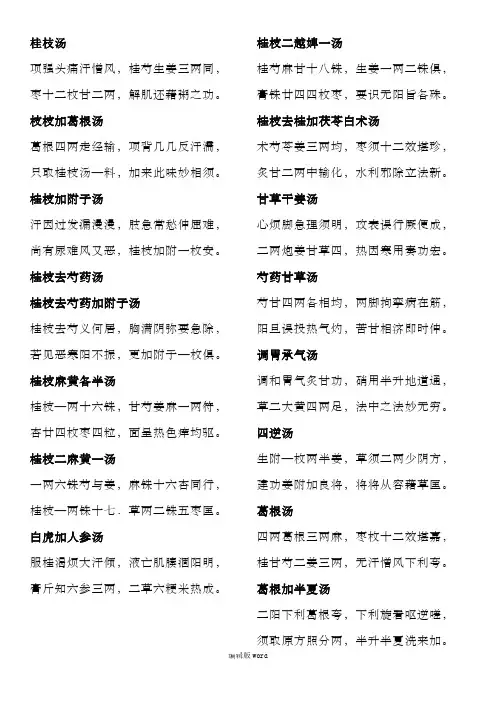 长沙方歌括_整理