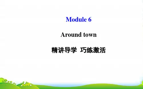 外研版七年级英语下册Module 6 Around town 单元导学课件(101张)