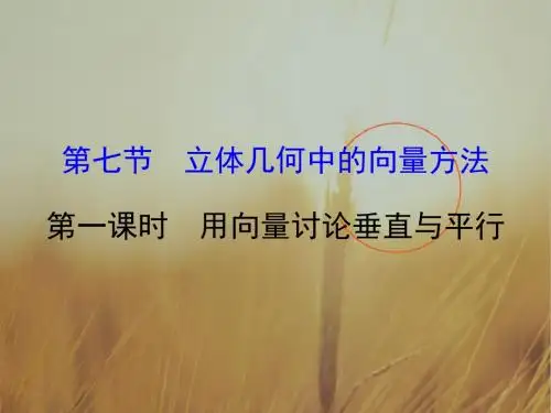2018年秋高考数学一轮总复习课件：第七章 立体几何 7-7-1 精品