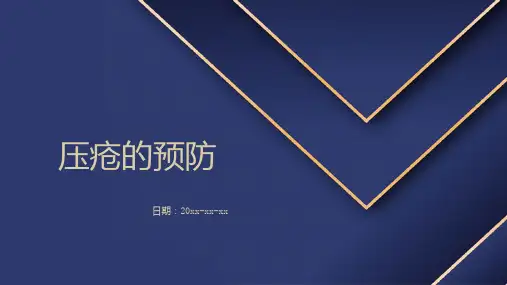 压疮的预防_讲稿模板
