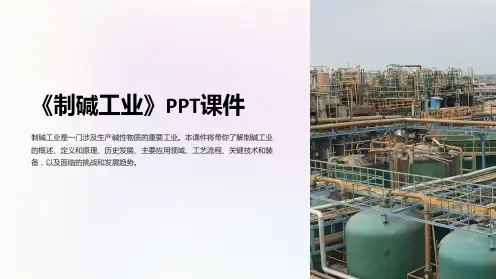 《制碱工业》课件