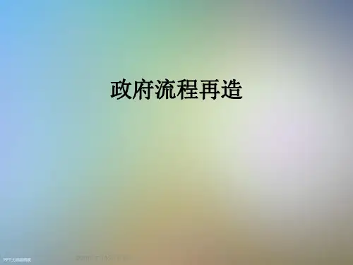 政府流程再造